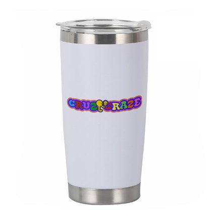 Cruz Craze Stainless Steel Thermal Tumbler With Lid